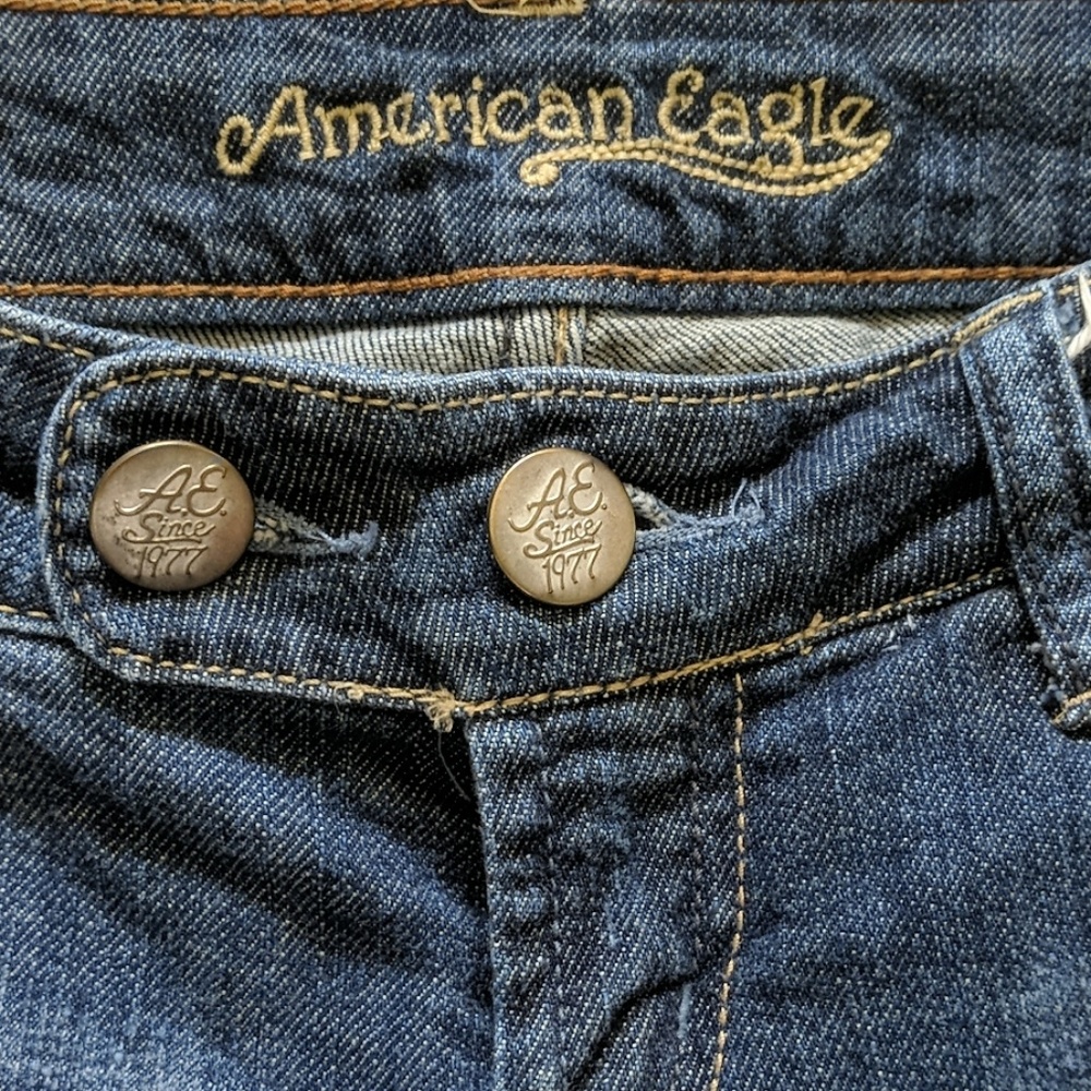 American Eagle Artist Capris Size 2 - Picture 3 of 4